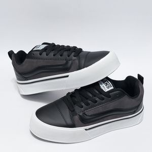 قیمت ارزان کتانی ونس کنو اسکول مشکی knu skool vans