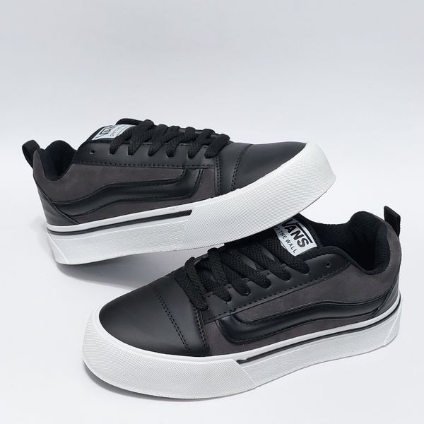 کتانی ونس کنو اسکول مشکی knu skool vans