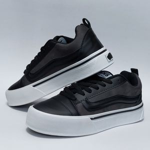 فروش اینترنتی کتانی ونس کنو اسکول مشکی knu skool vans