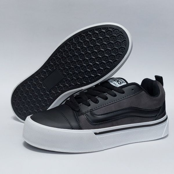 کتانی ونس کنو اسکول مشکی knu skool vans