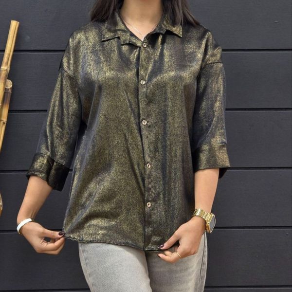 شومیز مجلسی زنانه ساتن براق