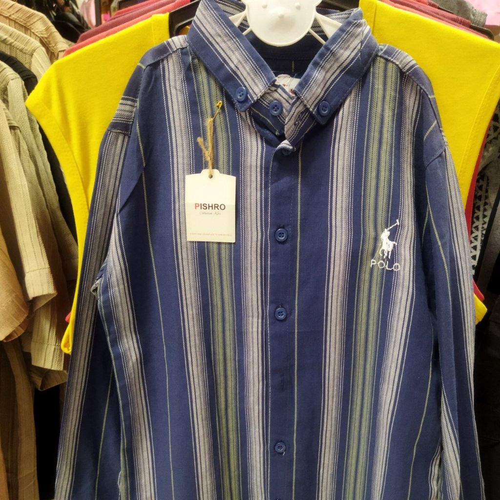 مشخصات پیراهن آستین بلند پسرانه x