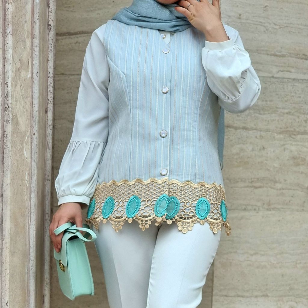خرید اینترنتی قیمت وست (جلیقه) زیبای مخمل شانل بافت زنانه