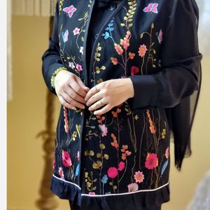 خرید اینترنتی قیمت وست (جلیقه) بابوس و تور سوزندوزی با ارسال رایگان