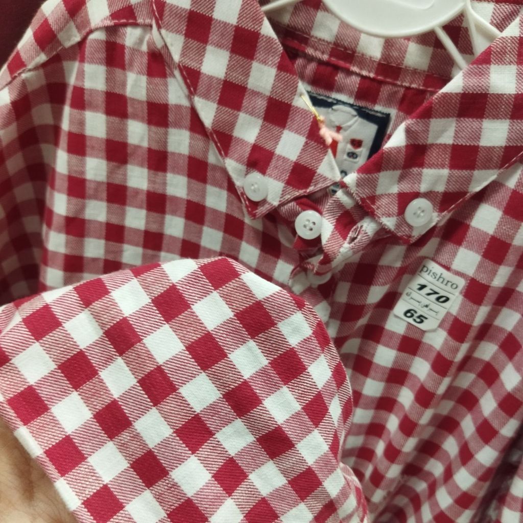 قیمت ارزان پیراهن آستین بلند پسرانه w