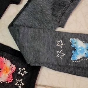 خرید اینترنتی ساق شلواری پنبه طرح گل