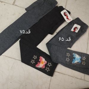 ساق شلواری پنبه طرح گل