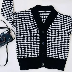 فروش اینترنتی ژاکت یا بافت رویه بچگانه جلودکمه bft27