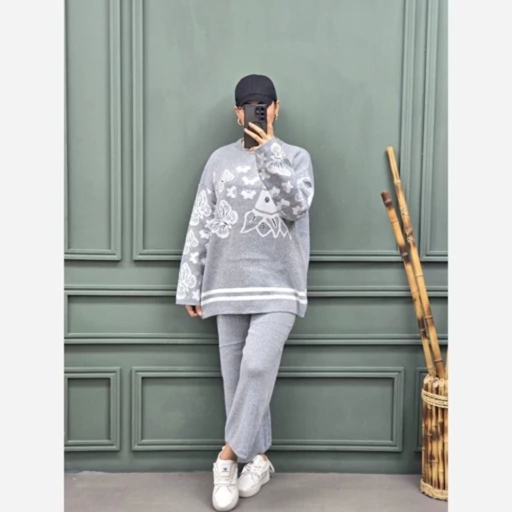 قیمت ارزان ست بافت پینترستی زنانه فری سایز