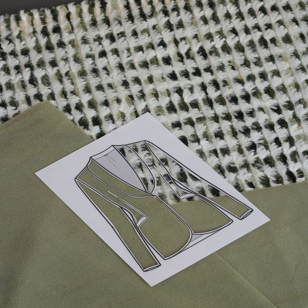 پارچه نانسی - سبز