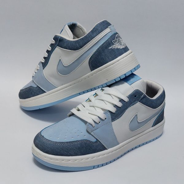 کتانی جردن وان لو طرح لی جدید آبی Jordan low