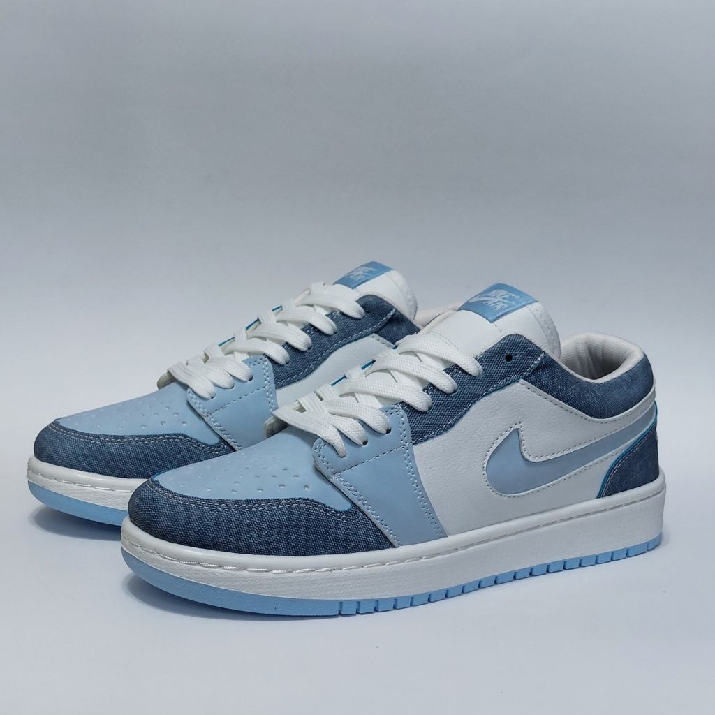 مشخصات کتانی جردن وان لو طرح لی جدید آبی Jordan low