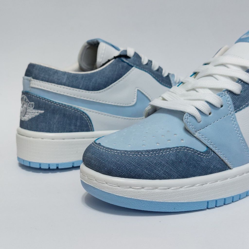 مشخصات کتانی جردن وان لو طرح لی جدید آبی Jordan low