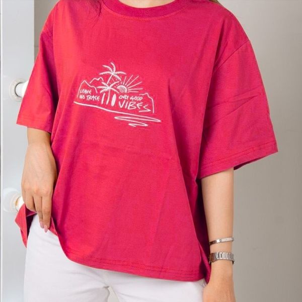 تیشرت سوپر پنبه دختراته زنانه کیفیت عالی