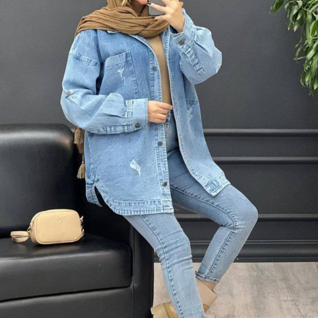 خرید انلاین کت جین 4456