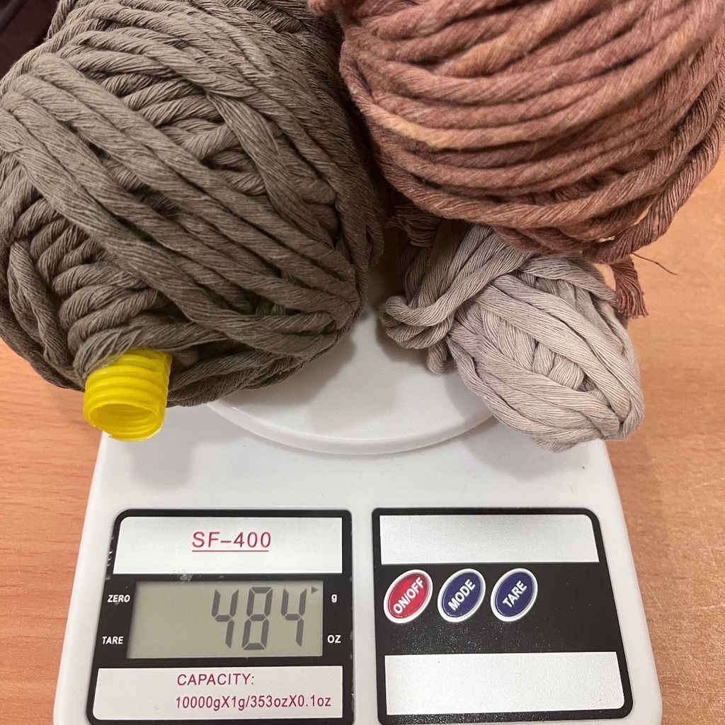 خرید اینترنتی پک اقتصادی مکرومه نرم تاب تم قهوه ای