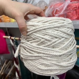 نخ‌پنبه 4 میل مکرومه مناسب بافت دکوری