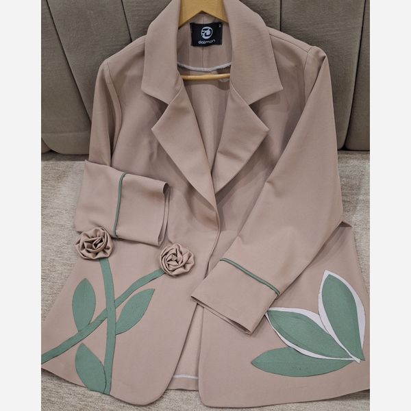 مانتو کتی مزونی مدل آسو کرم