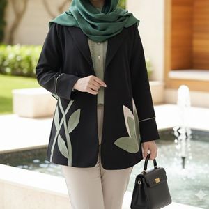 مانتو کتی مزونی مدل آسو مشکی