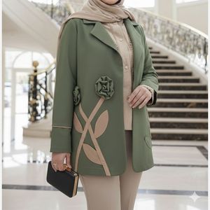 مانتو کتی مزونی مدل آسو سبز