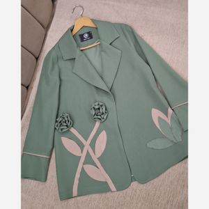 قیمت ارزان مانتو کتی مزونی مدل آسو سبز