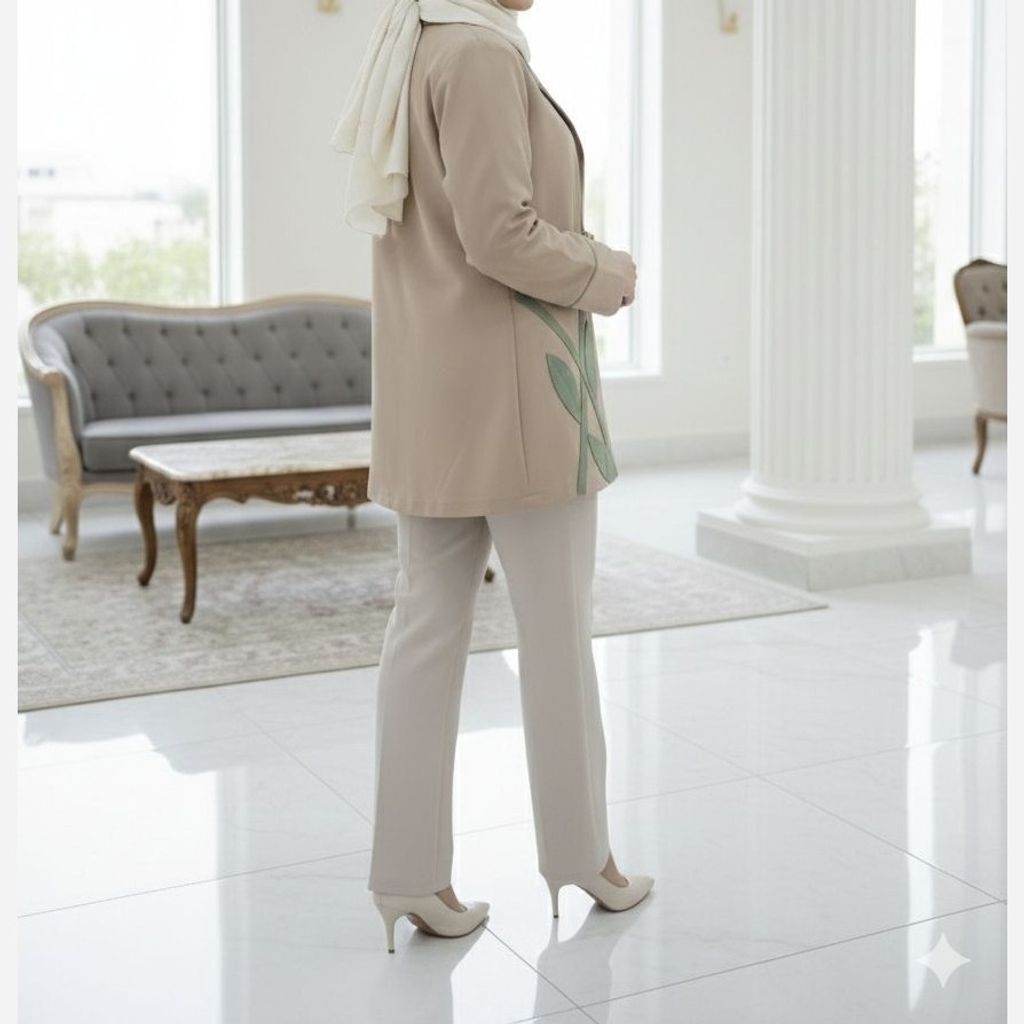 قیمت مانتو کتی مزونی مدل آسو