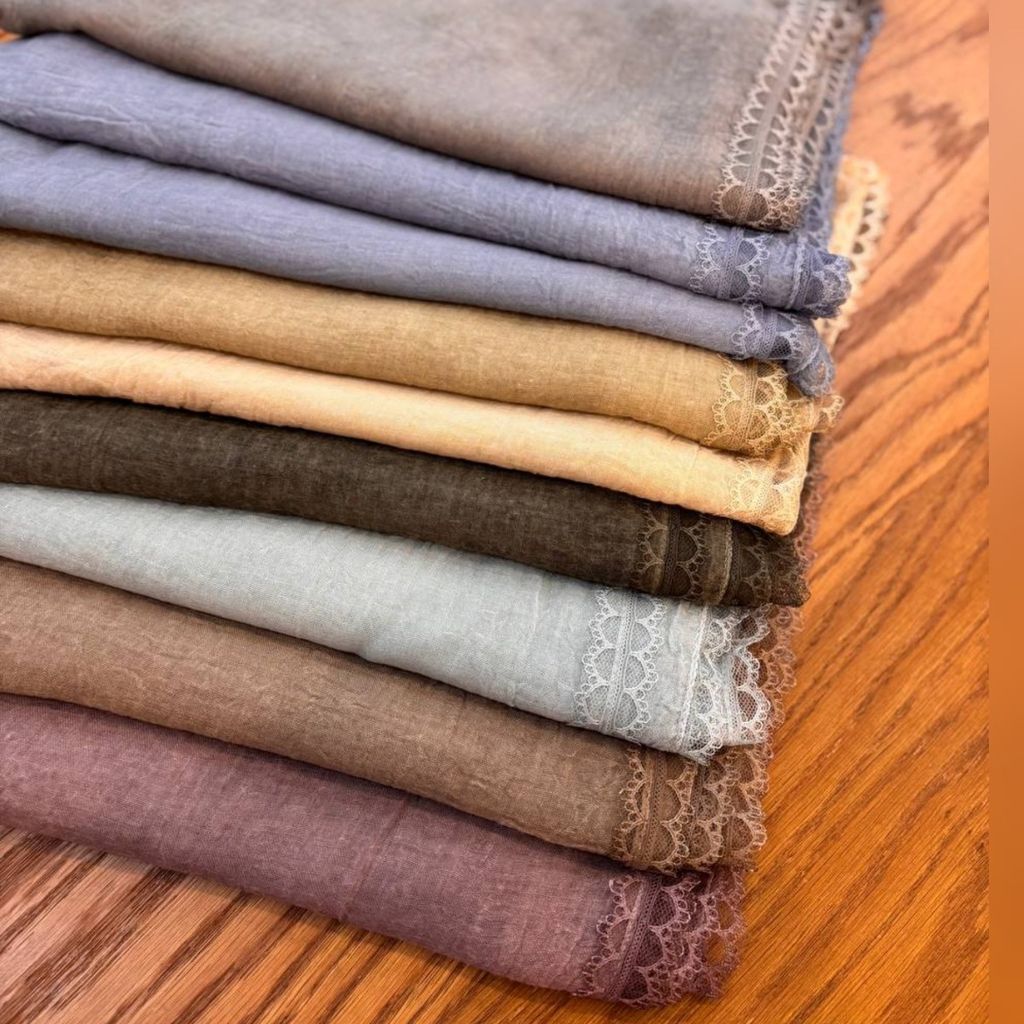 قیمت شال بهاره دوردانتل نخ پنبه