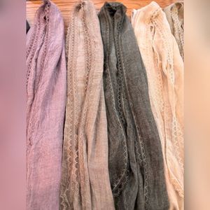 خرید انلاین شال بهاره دوردانتل نخ پنبه