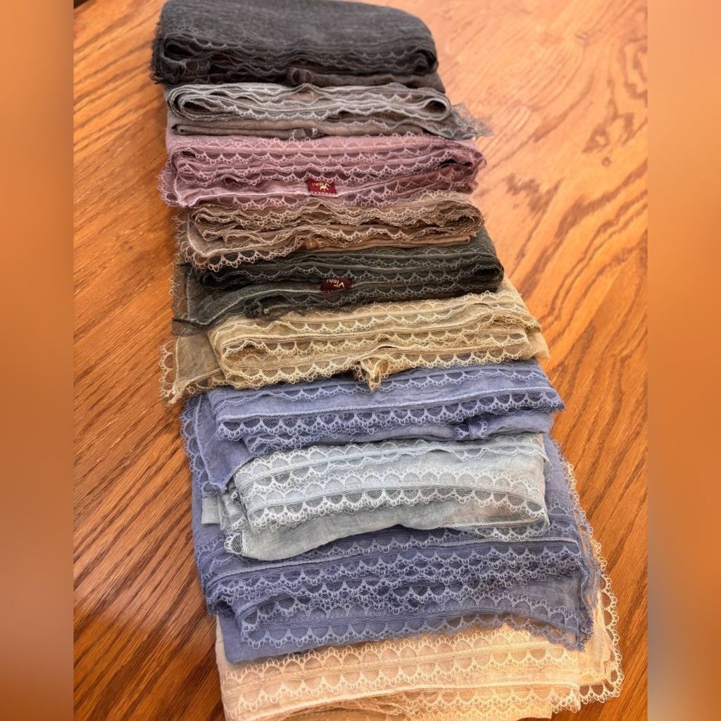 قیمت شال بهاره دوردانتل نخ پنبه