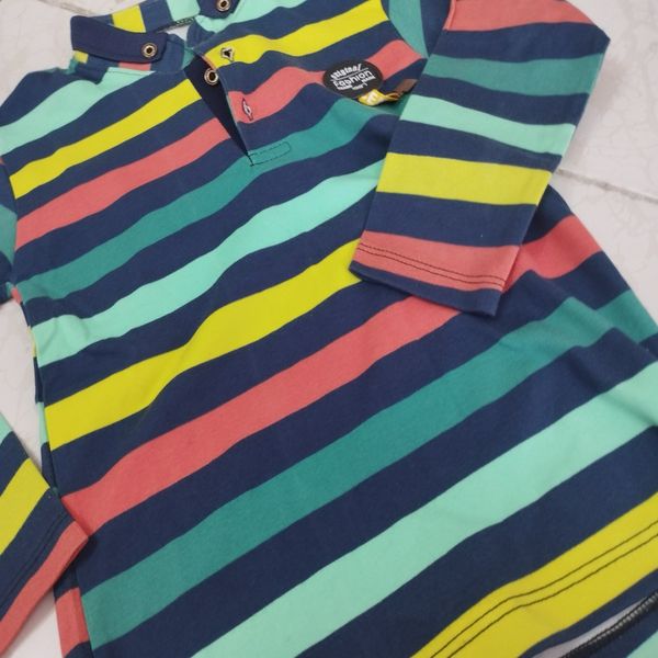 بلوز پیراهن پسرانه طرح عیدانه ki