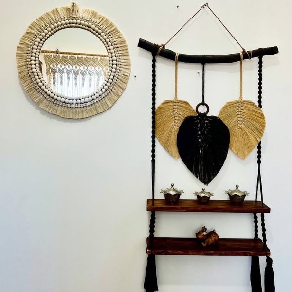 شلف مکرومه بافی مدل اسو