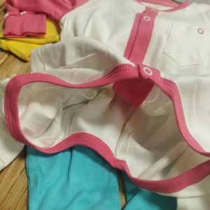 خرید اینترنتی سرهمی آستین دار نوزادی zr5e7