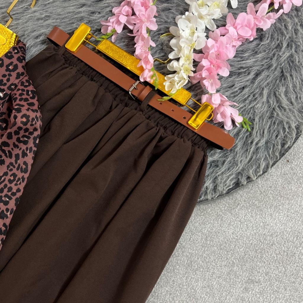 قیمت ارزان شومیز دامن زنانه طرح پلنگی