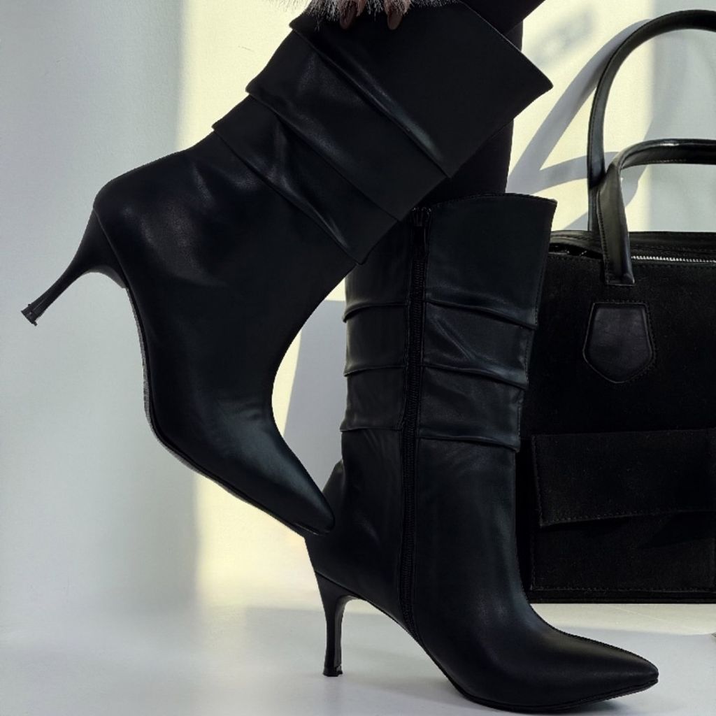 خرید انلاین پاشنه بلند چین دار کد 141141