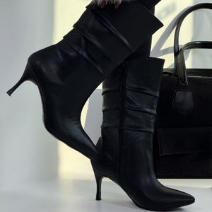 خرید انلاین پاشنه بلند چین دار کد 141141