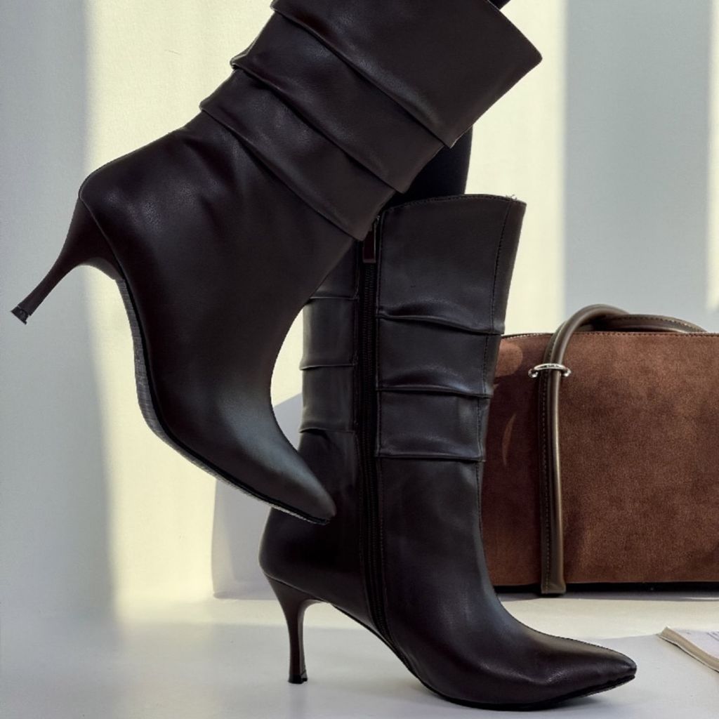 خرید اینترنتی پاشنه بلند چین دار کد 141141