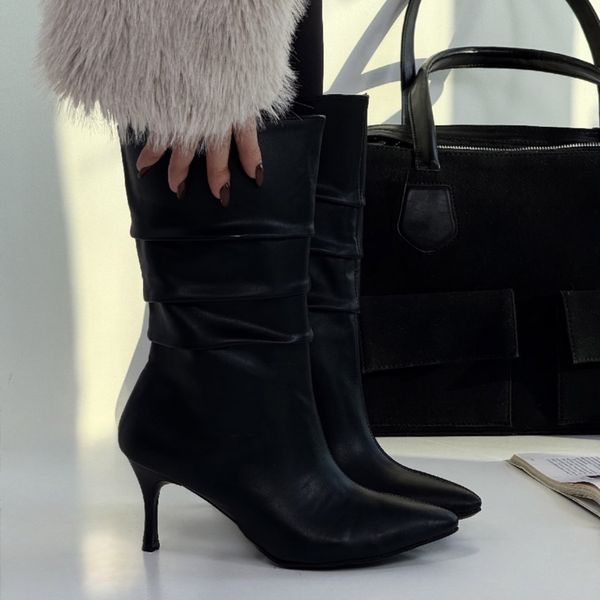 پاشنه بلند چین دار کد 141141