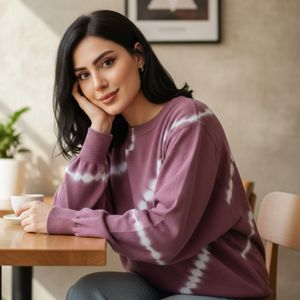 بافت وارداتی آستین کیمونو