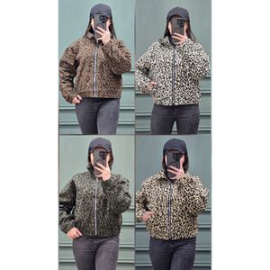 کت کتان پلنگی زنانه و دخترانه ترند