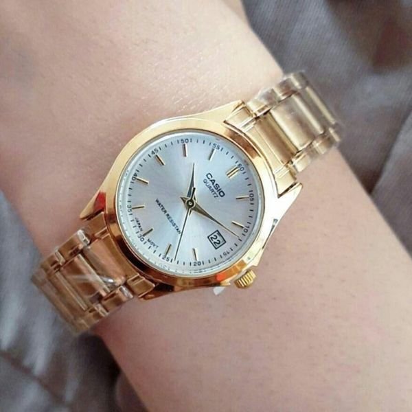 ساعت مچی زنانه کاسیو بند استیل 369291