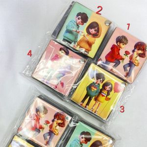 آینه مستطیل کشویی طرح عشق 6عددی