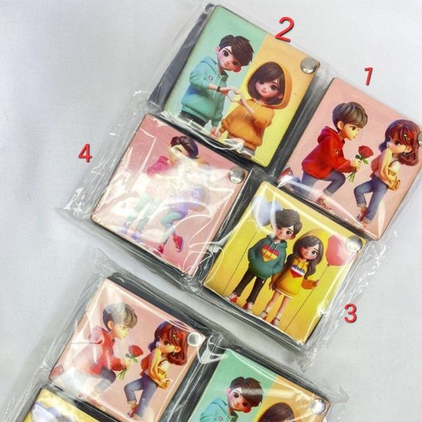 آینه مستطیل کشویی طرح عشق 6عددی