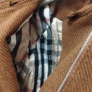 خرید آنلاین پالتو دخترانه قهوه‌ای