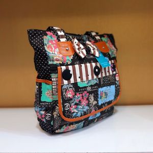 خرید انلاین کیف اسپرت کتان مدل Flora