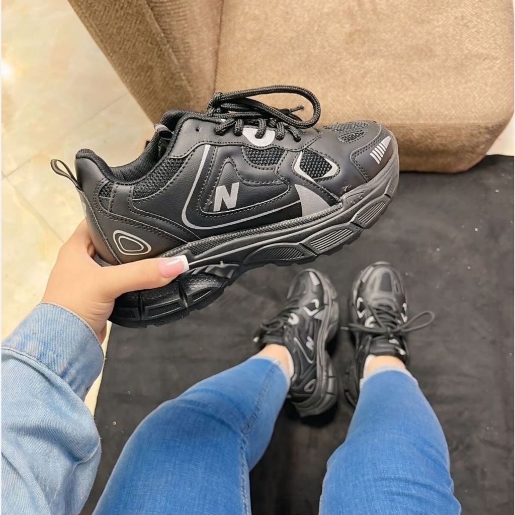 خرید اینترنتی کفش نیوبالانس لژدار 990 رنگ مشکی 