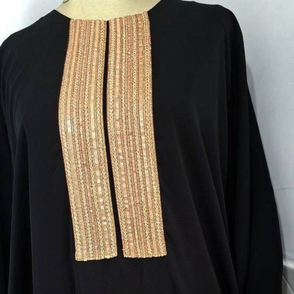 مانتو عبایی طلاکوب