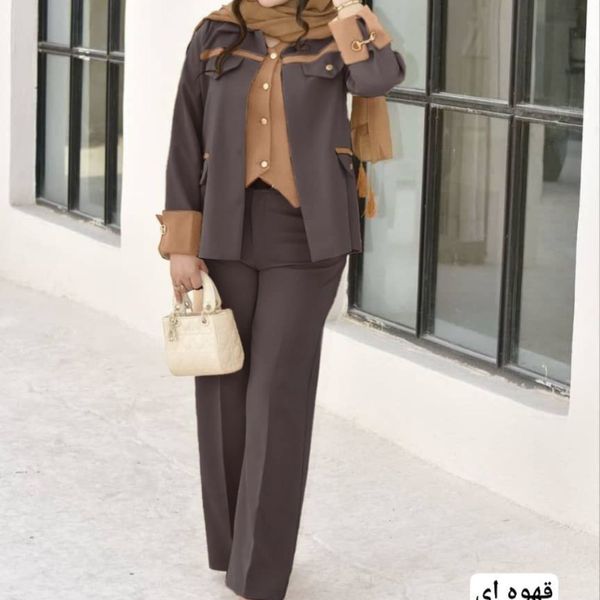 کت و شلوار جلیغه زنانه مازراتی مدل آزیتا