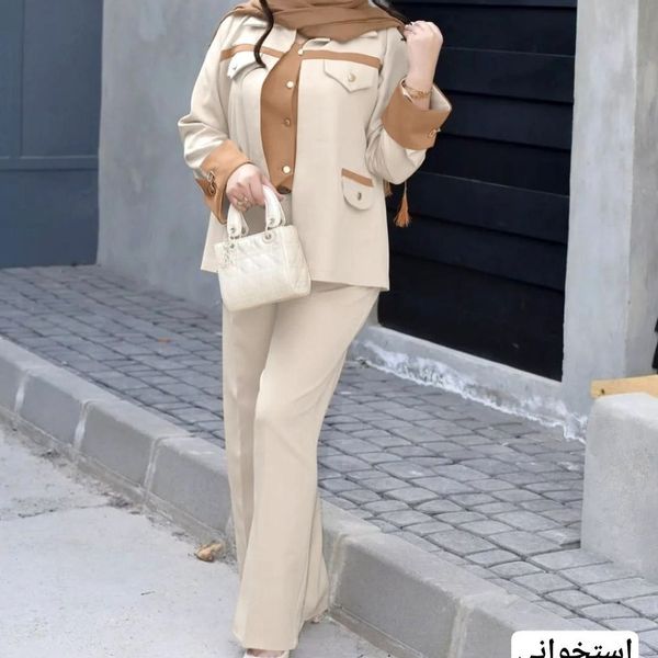 کت و شلوار جلیغه زنانه مازراتی مدل آزیتا