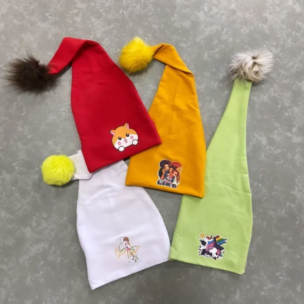 قیمت ارزان کلاه بچگانه مدل خنگولی آویزدار kl6tg