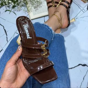 خرید اینترنتی صندل پاشنه دار زنانه ایوسن لورن کد 061